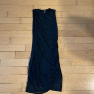 Black Free Press mini rouched dress Size XXS